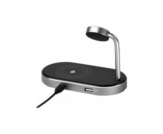 Зарядний пристрій Verbatim 3in1 Apple Watch and iPhone Charging Stand (49556), зображення 5 Зарядний пристрій Verbatim 3in1 Apple Watch and iPhone Charging Stand (49556), зображення 5