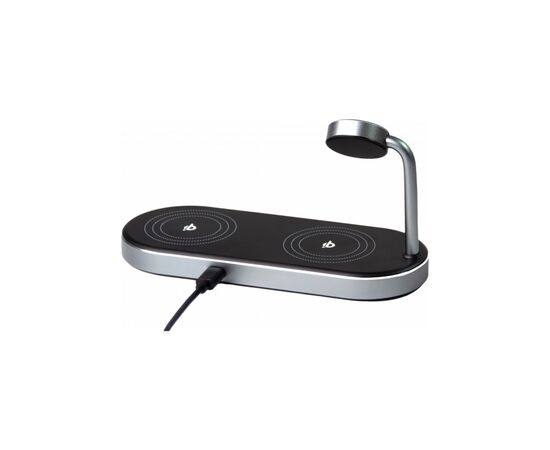 Зарядний пристрій Verbatim 3in1 Apple Watch and Dual iPhone Charging Stand (49557), зображення 4 Зарядний пристрій Verbatim 3in1 Apple Watch and Dual iPhone Charging Stand (49557), зображення 4