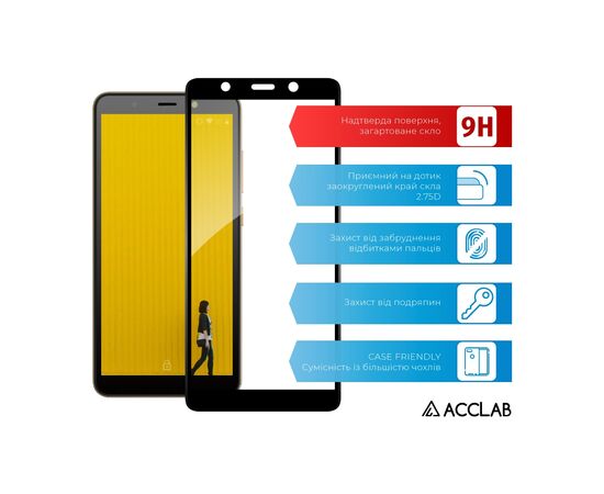 Скло захисне ACCLAB Full Glue Tecno Pop 3 (1283126518362), зображення 3 Скло захисне ACCLAB Full Glue Tecno Pop 3 (1283126518362), зображення 3