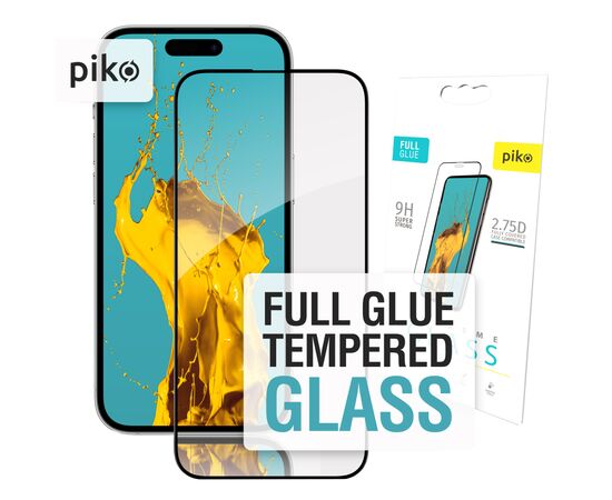 Стекло защитное Intaleo Full Glue ESD Apple iPhone 14 Pro Max (1283126542145)