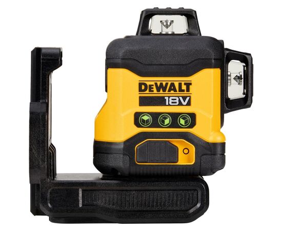 Лазерный нивелир DeWALT 18В XR Li-Ion, зеленый луч, (без АКБ и ЗУ) (DCLE34031N), изображение 4 Лазерный нивелир DeWALT 18В XR Li-Ion, зеленый луч, (без АКБ и ЗУ) (DCLE34031N), изображение 4