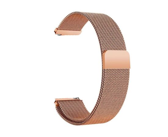 Ремешок для смарт-часов BeCover для Samsung Galaxy Watch 46mm/Watch 3 45mm/Gear S3 Classic/Gear S3 Frontier Rose Gold (707788)
