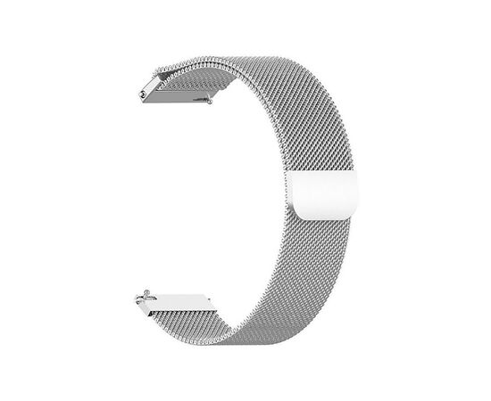 Ремінець до смарт-годинника BeCover для Samsung Galaxy Watch 46mm/Watch 3 45mm/Gear S3 Classic/Gear S3 Frontier Silver (707787)