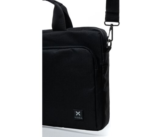 Сумка для ноутбука Vinga 15.6" NB1530 black (NB1530BK), изображение 4 Сумка для ноутбука Vinga 15.6" NB1530 black (NB1530BK), изображение 4