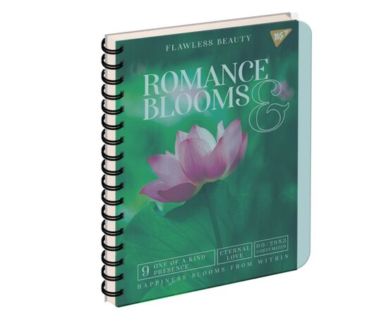 Блокнот Yes А5/144 пл.обкл. Romance blooms (681887)