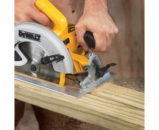 Дисковая пила DeWALT 1600 Вт, диск 190х30 мм, 4.0 кг, кейс (DWE575K), изображение 2 Дисковая пила DeWALT 1600 Вт, диск 190х30 мм, 4.0 кг, кейс (DWE575K), изображение 2