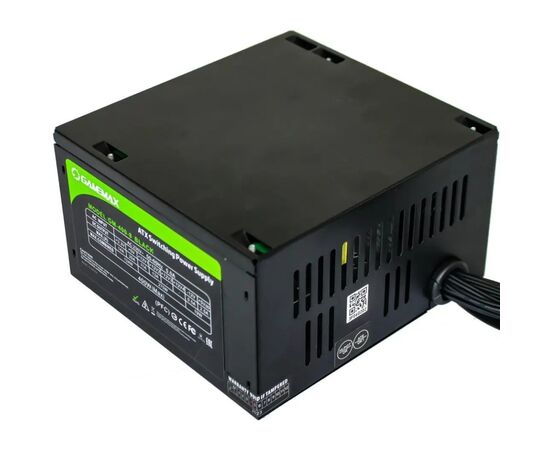 Блок питания Gamemax GM-400-8CM Black, изображение 4 Блок питания Gamemax GM-400-8CM Black, изображение 4