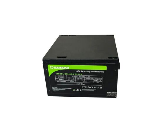 Блок живлення Gamemax GM-400-8CM Black