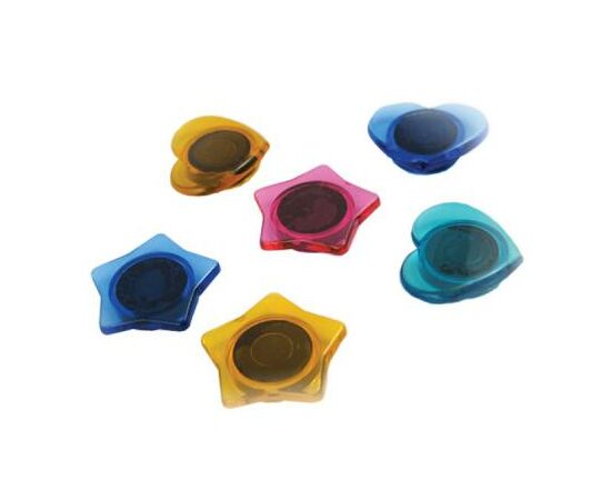 Магнит Axent 30mm, set 6 pcs (Shaped), blister (9822-А)