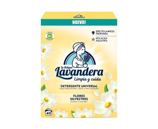 Стиральный порошок La Antigua Lavandera Полевые цветы 2.2 кг (8435495815037)