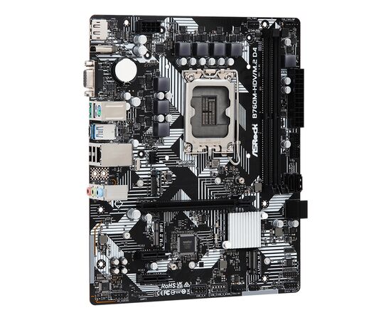 Материнская плата ASRock B760M-HDV/M.2 D4, изображение 2 Материнская плата ASRock B760M-HDV/M.2 D4, изображение 2