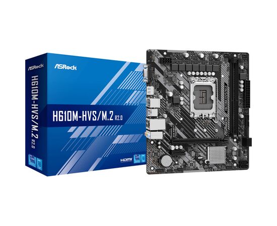 Материнская плата ASRock H610M-HVS/M.2 R2.0, изображение 5 Материнская плата ASRock H610M-HVS/M.2 R2.0, изображение 5