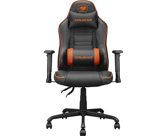 Кресло игровое Cougar Fusion S Black/Orange, изображение 2