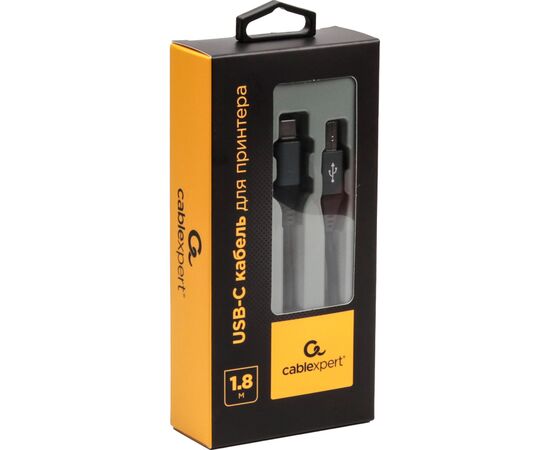 Кабель для принтера USB 2.0 СM/BM 1.8m Cablexpert (CCBP-USB2-СMBM-6), зображення 3 Кабель для принтера USB 2.0 СM/BM 1.8m Cablexpert (CCBP-USB2-СMBM-6), зображення 3