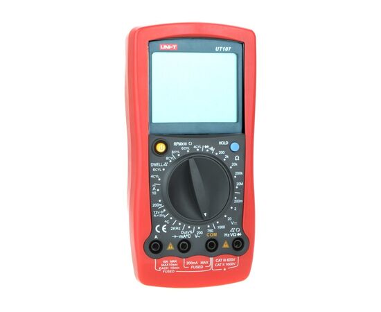 Цифровий мультиметр UNI-T UT107, зображення 2 Цифровий мультиметр UNI-T UT107, зображення 2
