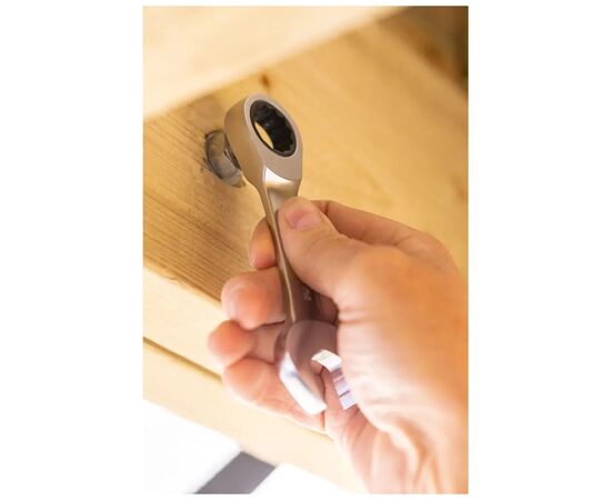 Ключ Stanley гаечный комбинированный, 19мм, с храповым механизмом. (FMMT13115-0), изображение 5 Ключ Stanley гаечный комбинированный, 19мм, с храповым механизмом. (FMMT13115-0), изображение 5