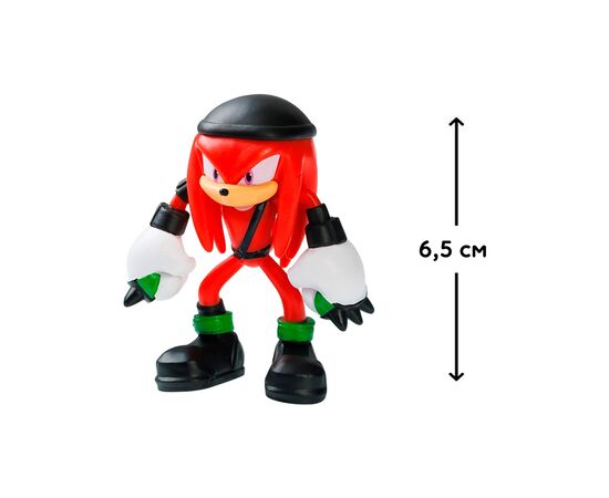 Фигурка Sonic Prime Наклз готов к бою 6,5 см (SON2010G), изображение 2 Фигурка Sonic Prime Наклз готов к бою 6,5 см (SON2010G), изображение 2
