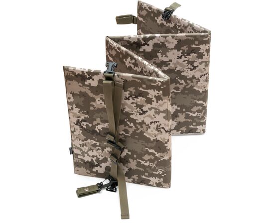 Туристичний килимок Vinga Tactical Military 40х120, 600D, Pixel (VC4P600PX), зображення 5