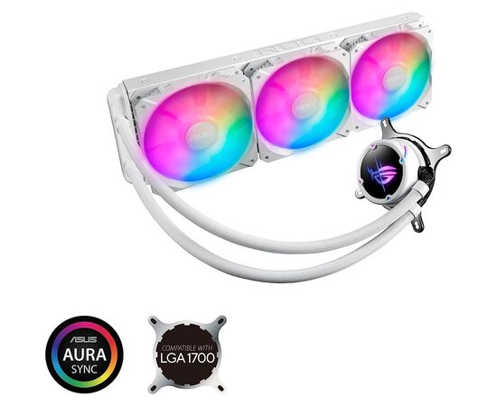 Система водяного охолодження ASUS ROG-STRIX-LC-II-360-ARGB-WE (90RC00F2-M0UAY4), зображення 2 Система водяного охолодження ASUS ROG-STRIX-LC-II-360-ARGB-WE (90RC00F2-M0UAY4), зображення 2