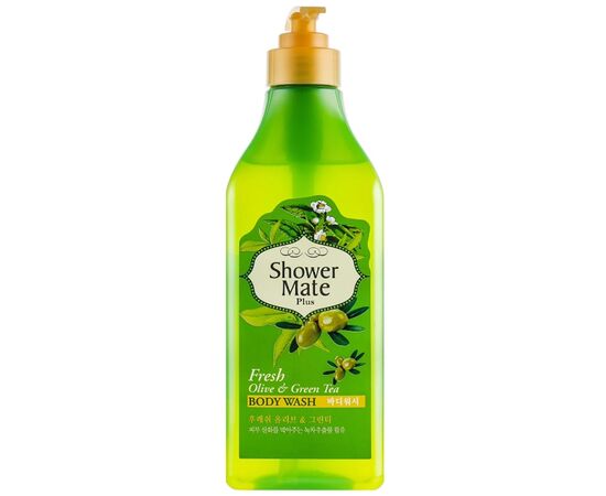 Гель для душа KeraSys Shower Mate Fresh Olive & Green Tea 550 мл (8801046876756)