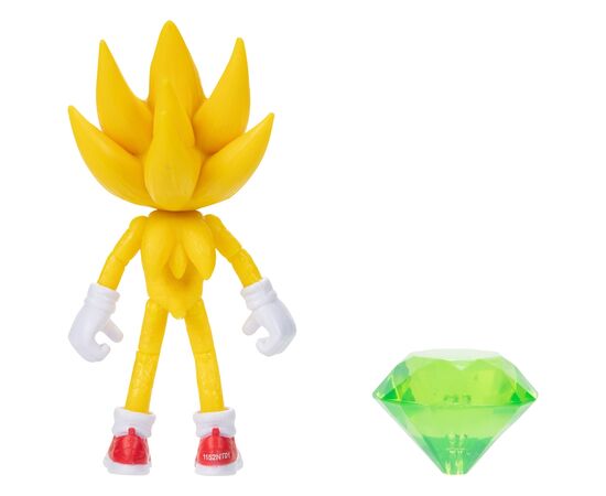 Фигурка Sonic the Hedgehog 2 W2 с артикуляцией - Соник с изумрудом 10 см (41497i), изображение 4 Фигурка Sonic the Hedgehog 2 W2 с артикуляцией - Соник с изумрудом 10 см (41497i), изображение 4