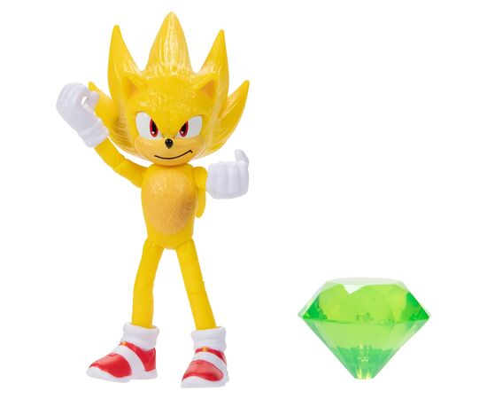 Фігурка Sonic the Hedgehog 2 W2 з артикуляцією - Сонік зі смарагдом 10 см (41497i)