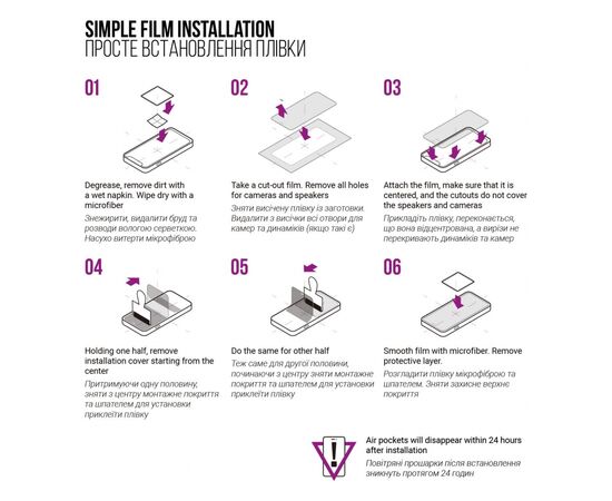 Пленка защитная Armorstandart Anti-Blue Samsung Flip 5 (SM-F731) (ARM70404), изображение 6