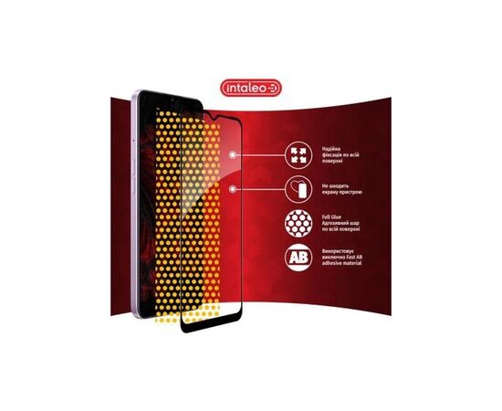 Стекло защитное Intaleo Full Glue Realme 9 Pro Plus (1283126542695), изображение 6 Стекло защитное Intaleo Full Glue Realme 9 Pro Plus (1283126542695), изображение 6