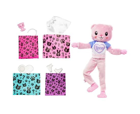 Лялька Barbie Cutie Reveal М'які та пухнасті Ведмежа (HKR04), зображення 3 Лялька Barbie Cutie Reveal М'які та пухнасті Ведмежа (HKR04), зображення 3