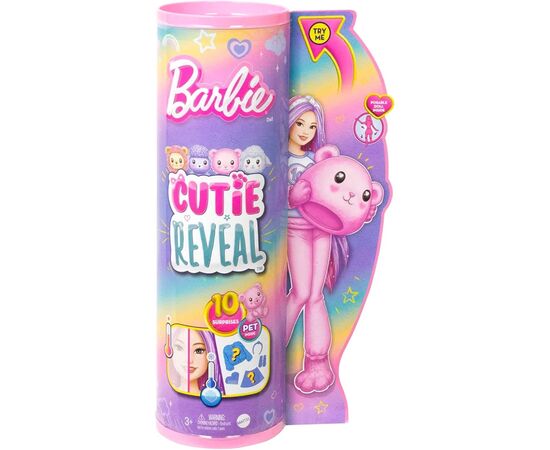 Лялька Barbie Cutie Reveal М'які та пухнасті Ведмежа (HKR04), зображення 5 Лялька Barbie Cutie Reveal М'які та пухнасті Ведмежа (HKR04), зображення 5