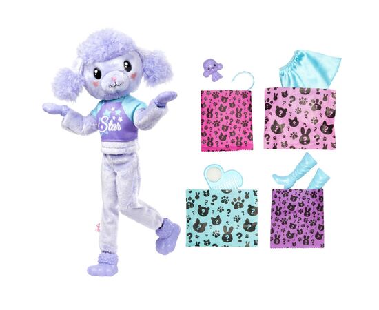 Лялька Barbie Cutie Reveal М'які та пухнасті Пудель (HKR05), зображення 3 Лялька Barbie Cutie Reveal М'які та пухнасті Пудель (HKR05), зображення 3