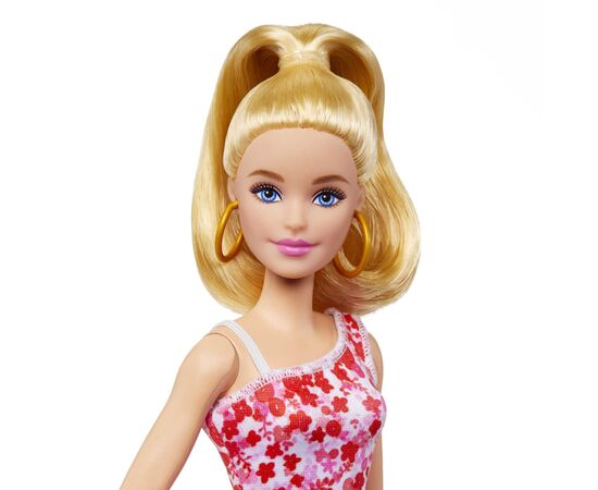 Лялька Barbie Fashionistas у сарафані в квітковий принт (HJT02), зображення 4 Лялька Barbie Fashionistas у сарафані в квітковий принт (HJT02), зображення 4