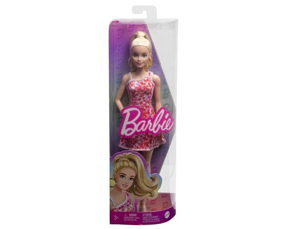 Лялька Barbie Fashionistas у сарафані в квітковий принт (HJT02), зображення 6 Лялька Barbie Fashionistas у сарафані в квітковий принт (HJT02), зображення 6