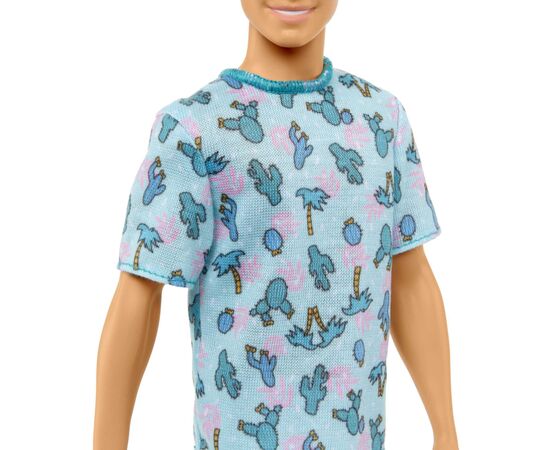 Кукла Barbie Fashionistas Кен в футболке с кактусами (HJT10), изображение 4 Кукла Barbie Fashionistas Кен в футболке с кактусами (HJT10), изображение 4