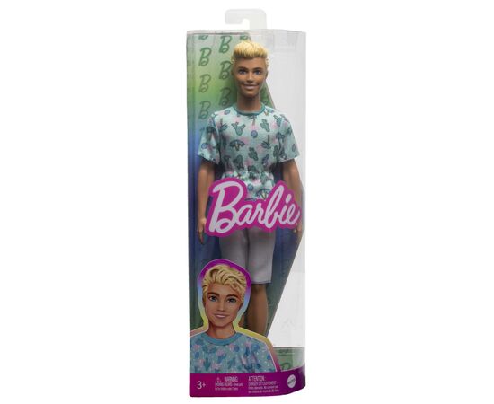 Кукла Barbie Fashionistas Кен в футболке с кактусами (HJT10), изображение 5 Кукла Barbie Fashionistas Кен в футболке с кактусами (HJT10), изображение 5