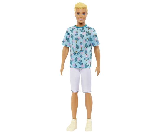 Кукла Barbie Fashionistas Кен в футболке с кактусами (HJT10)