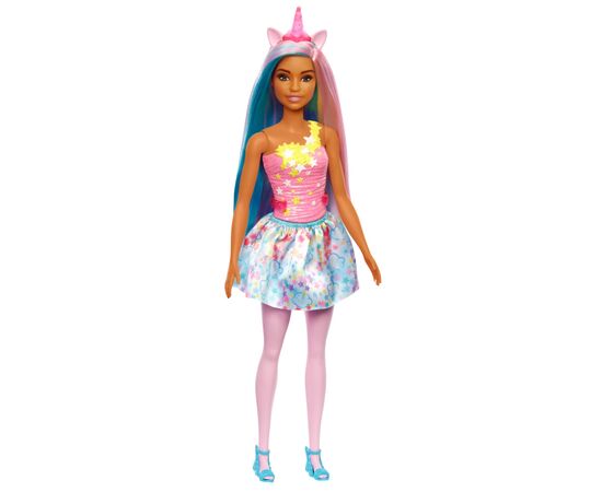 Кукла Barbie Единорог в светло-розовом стиле серии Дримтопия (HGR21)