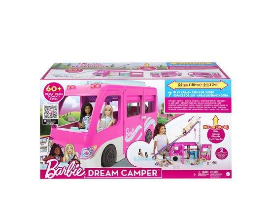 Аксессуар к кукле Barbie Кемпер мечты с водной горкой (HCD46), изображение 10 Аксессуар к кукле Barbie Кемпер мечты с водной горкой (HCD46), изображение 10