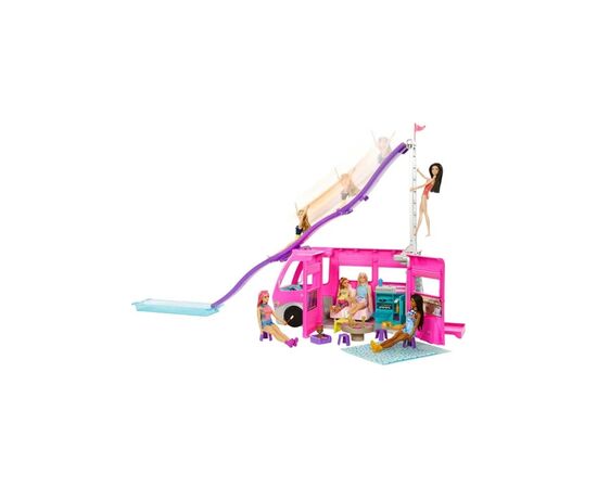 Аксессуар к кукле Barbie Кемпер мечты с водной горкой (HCD46), изображение 3 Аксессуар к кукле Barbie Кемпер мечты с водной горкой (HCD46), изображение 3