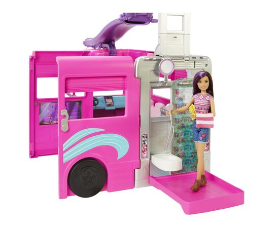 Аксессуар к кукле Barbie Кемпер мечты с водной горкой (HCD46), изображение 6 Аксессуар к кукле Barbie Кемпер мечты с водной горкой (HCD46), изображение 6