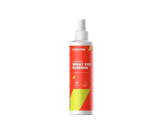 Спрей для очистки Canyon Screen Сleaning Spray, 250ml, Blister (CNE-CCL21-H)