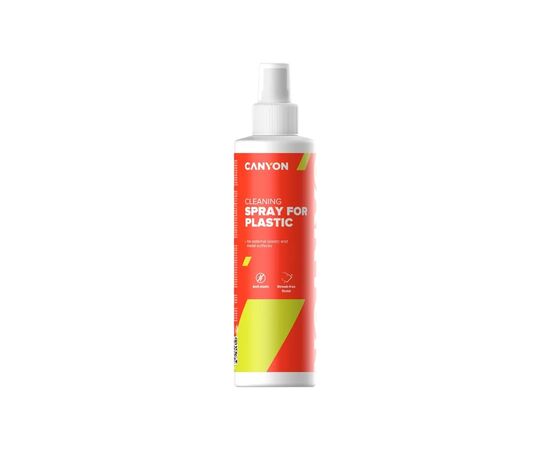 Спрей для очистки Canyon Plastic Cleaning Spray, 250ml, Blister (CNE-CCL22-H)
