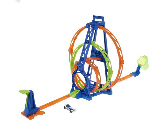 Автотрек Hot Wheels Тройная петля (HMX37)