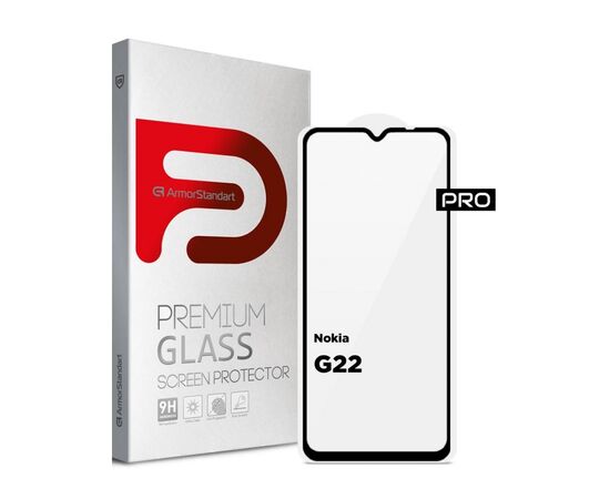 Скло захисне Armorstandart Pro Nokia G22 Black (ARM66983)