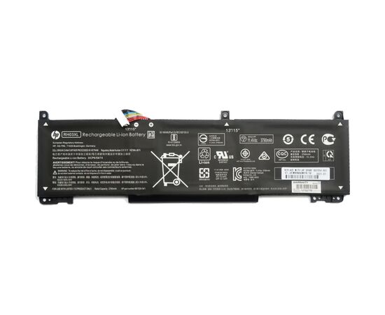 Акумулятор до ноутбука HP ProBook 450 G8 RH03XL, 45Wh (3790mAh), 3cell, 11.4V, Li-ion, black (A47761)