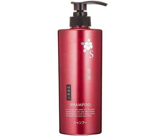Шампунь Kumano Tsubaki Red Camellia Oil 600 мл (4513574017245)