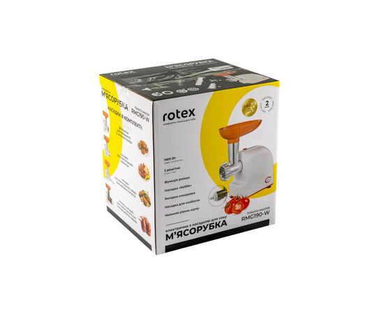 Мясорубка Rotex RMG190-W, изображение 7 Мясорубка Rotex RMG190-W, изображение 7