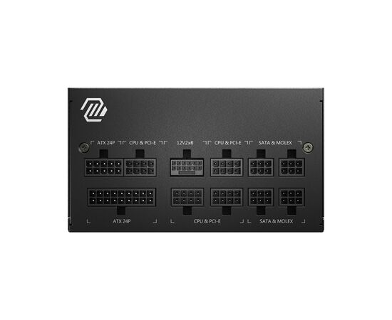 Блок питания MSI 750W MAG A750GL PCIE5 (MAG A750GL PCIE5), изображение 2 Блок питания MSI 750W MAG A750GL PCIE5 (MAG A750GL PCIE5), изображение 2