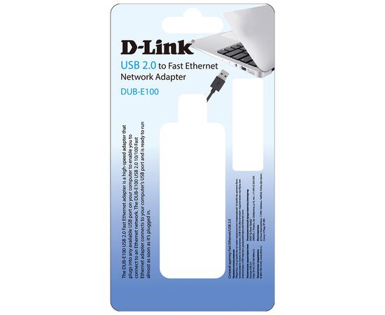 Сетевая карта D-Link DUB-E100, изображение 5 Сетевая карта D-Link DUB-E100, изображение 5