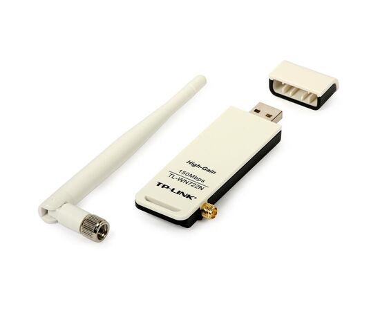 Сетевая карта Wi-Fi TP-Link TL-WN722N, изображение 4 Сетевая карта Wi-Fi TP-Link TL-WN722N, изображение 4